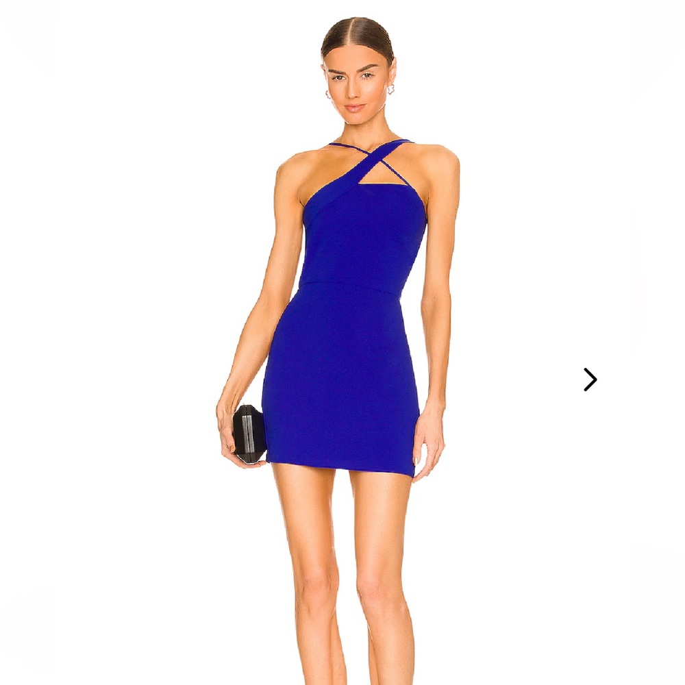 Lovers and Friends Sidney Mini Dress in blue